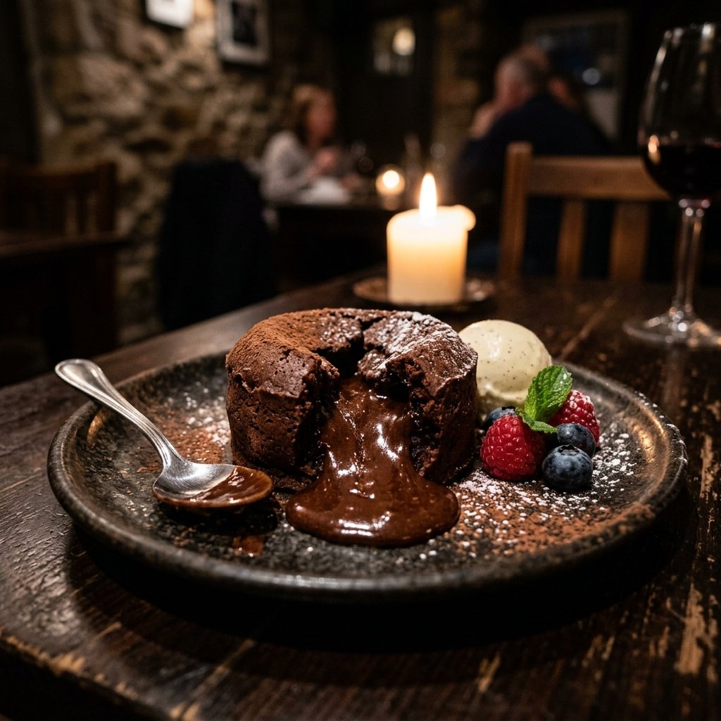 FREE CHOCO LAVA ORDER ABOVE